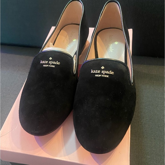 Women’s Kate spade New York Claudia suede slip on shoes 9.5 - Picture 2 of 5